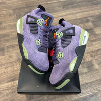 (W) Canyon Purple Jordan 4 (USED)