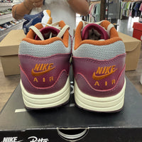Rush Maroon Patta Air Max 1 (with Bracelet) (USED)