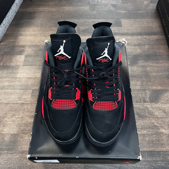 Red Thunder Jordan 4 (Lightly Worn)