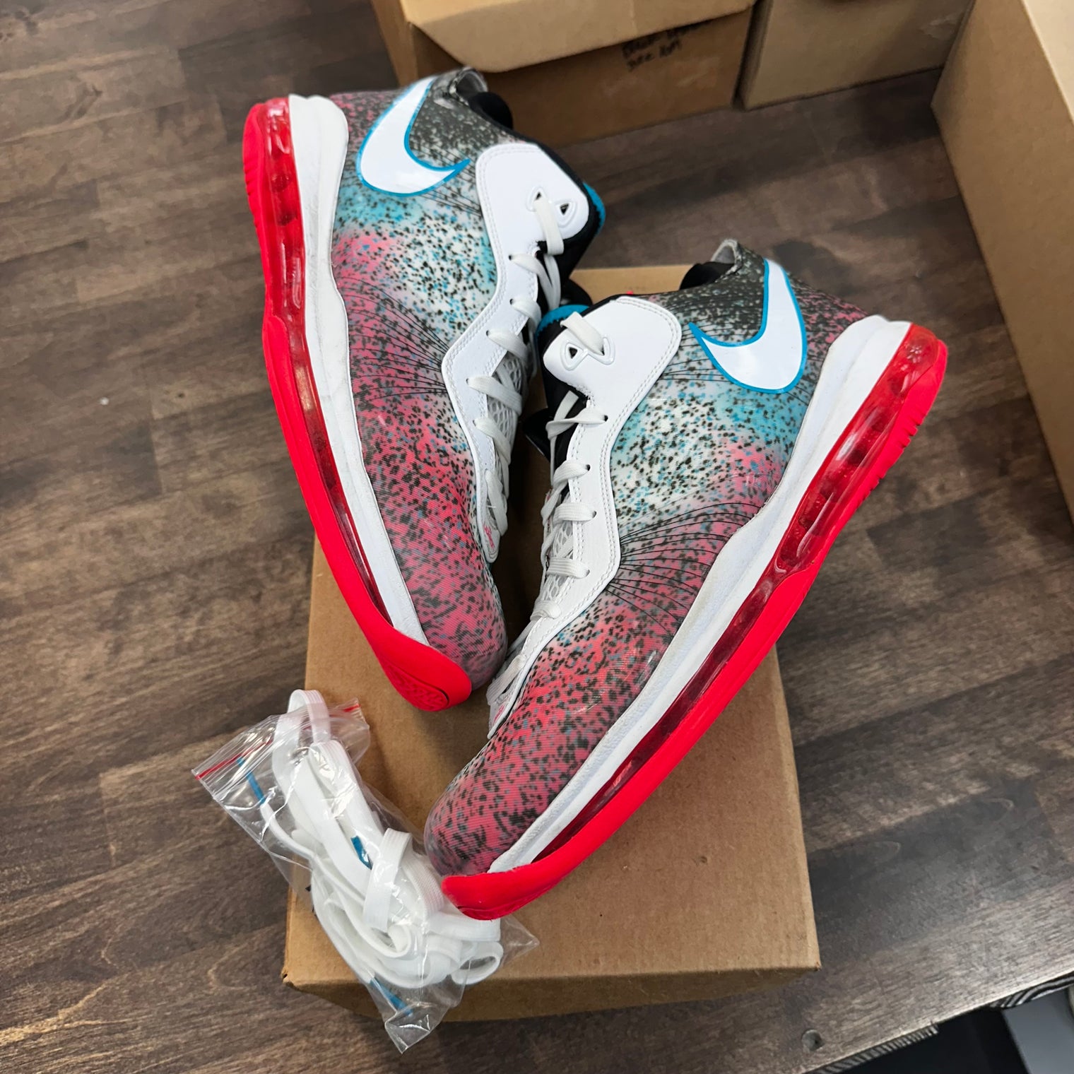 LeBron 8 Miami Night (USED,No Box)