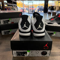 Military Black Jordan 4 Retro (GS) (Lightly Worn, No Box)