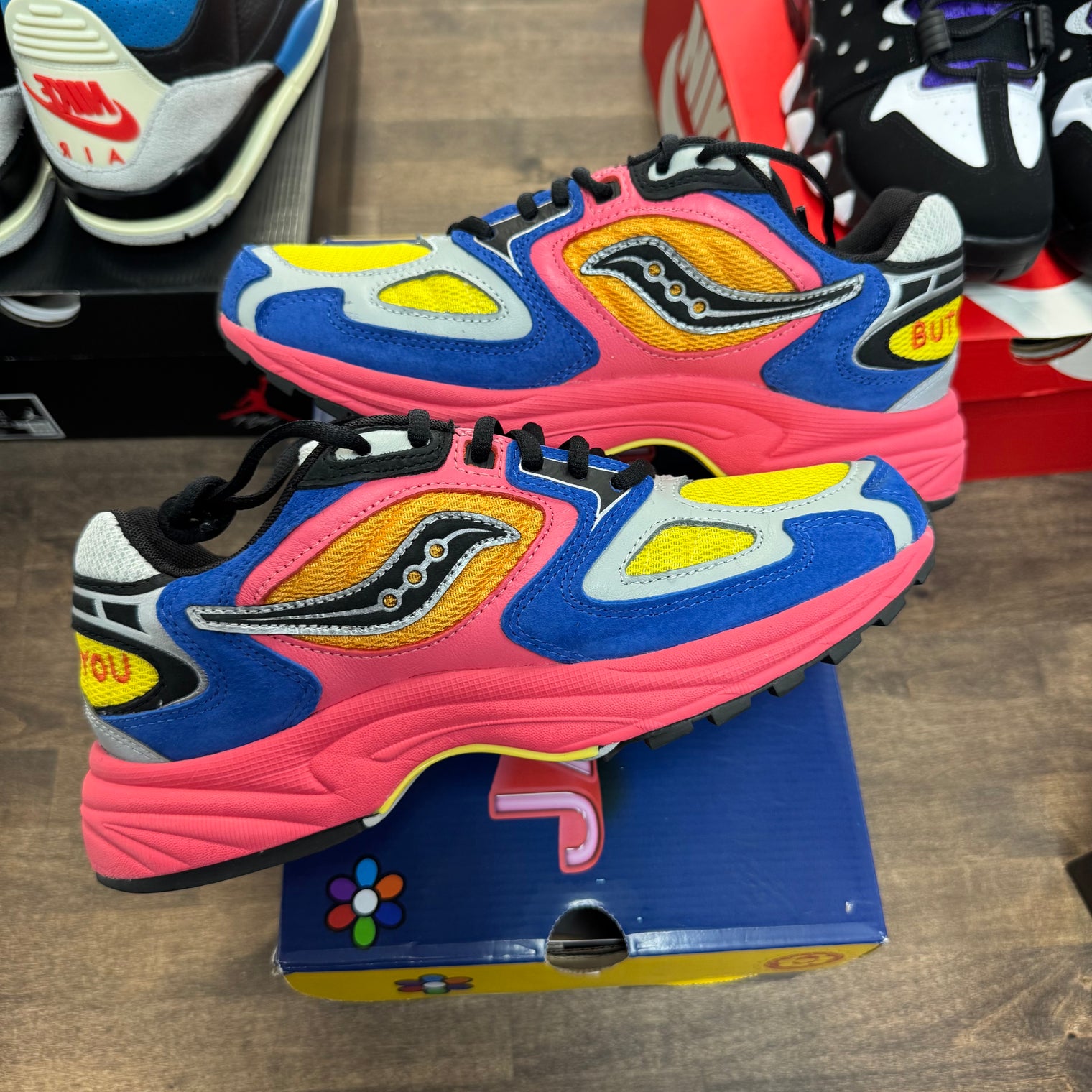 Saucony Grid Jazz 9 Jae Tips I Love You But I'm Busy (USED)