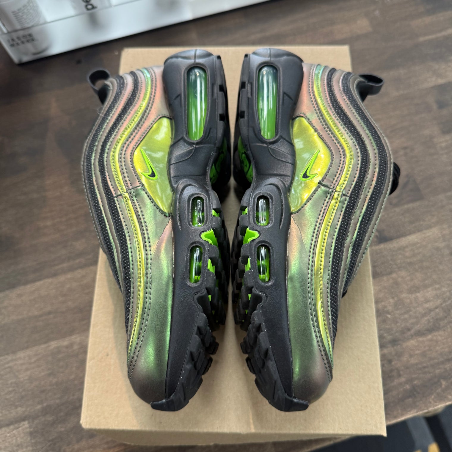Ducks of a Feather Storm Air Max 95/97 (USED, No Box)