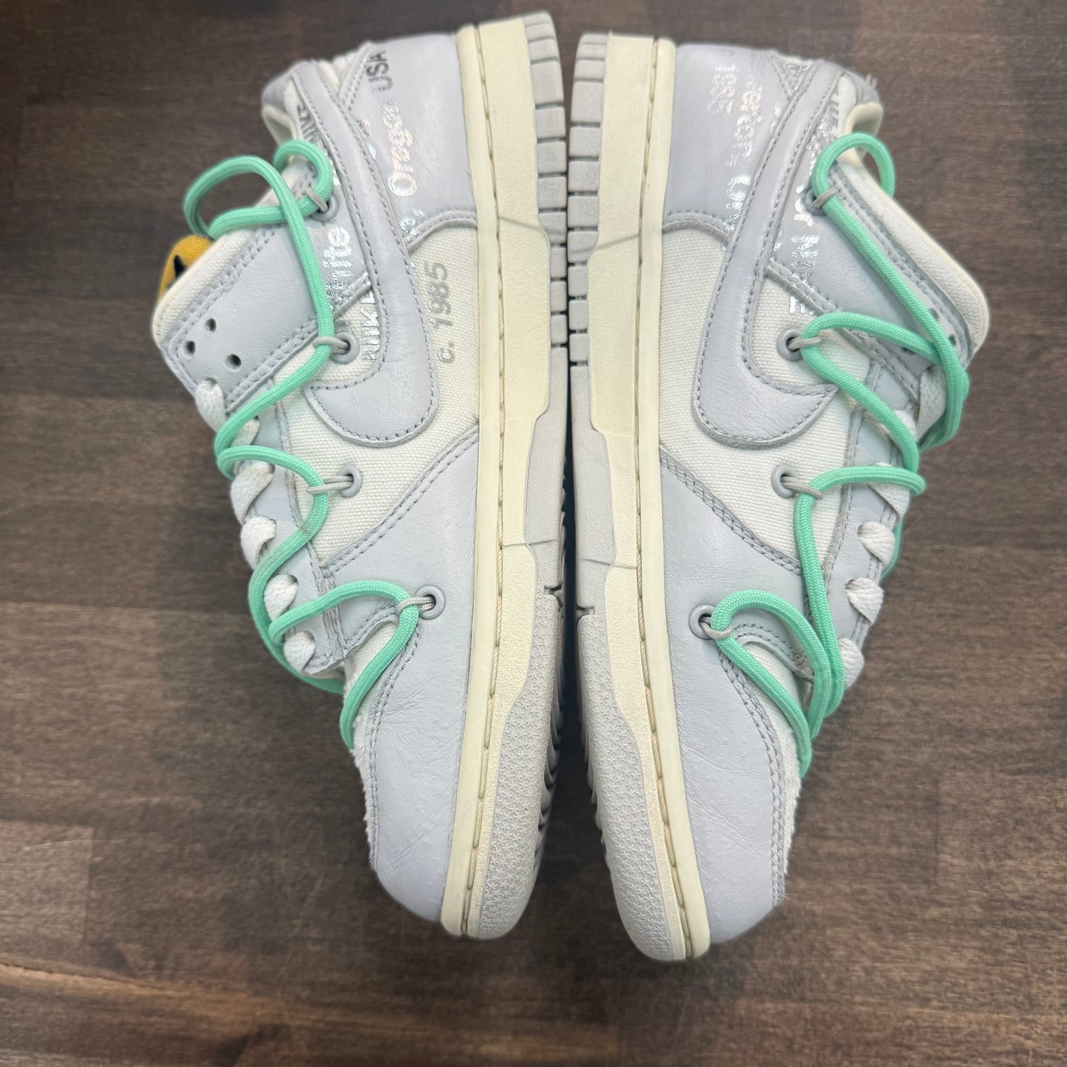 Lot 04 of 50 Off-White Dunk Low (USED,NO BOX)