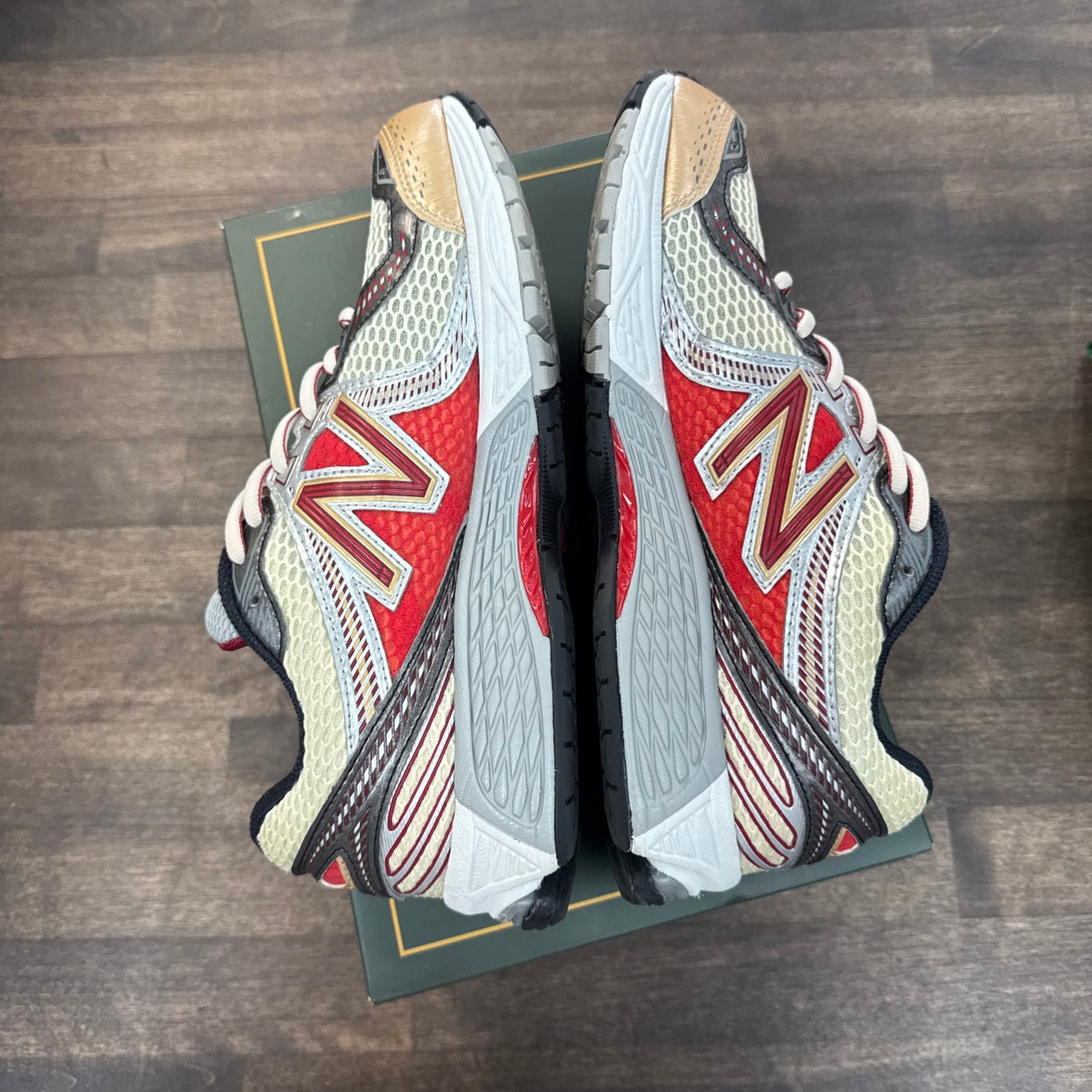 Red Aime Leon Dore New Balance 860V2 (USED)