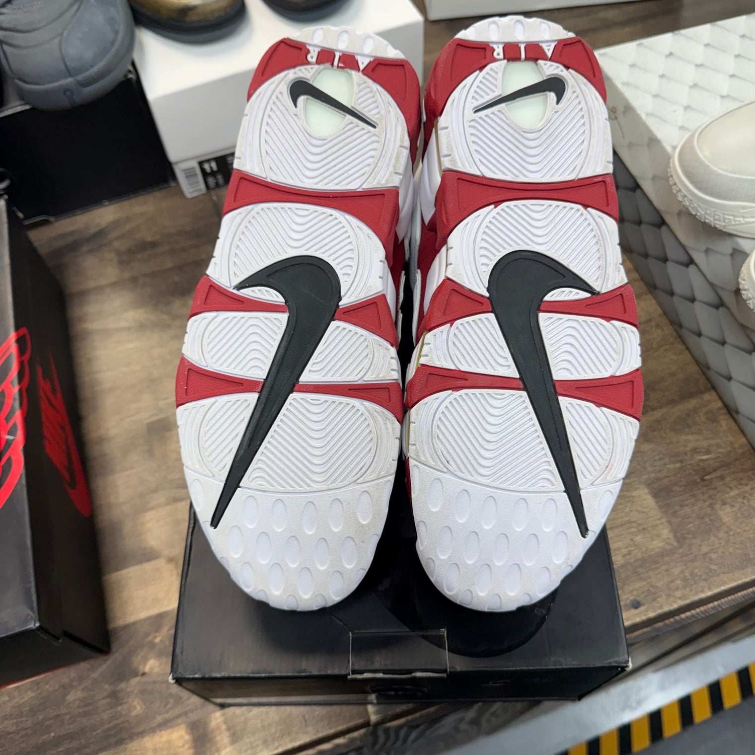 Supreme Suptempo Red Nike Air More Uptempo (USED)