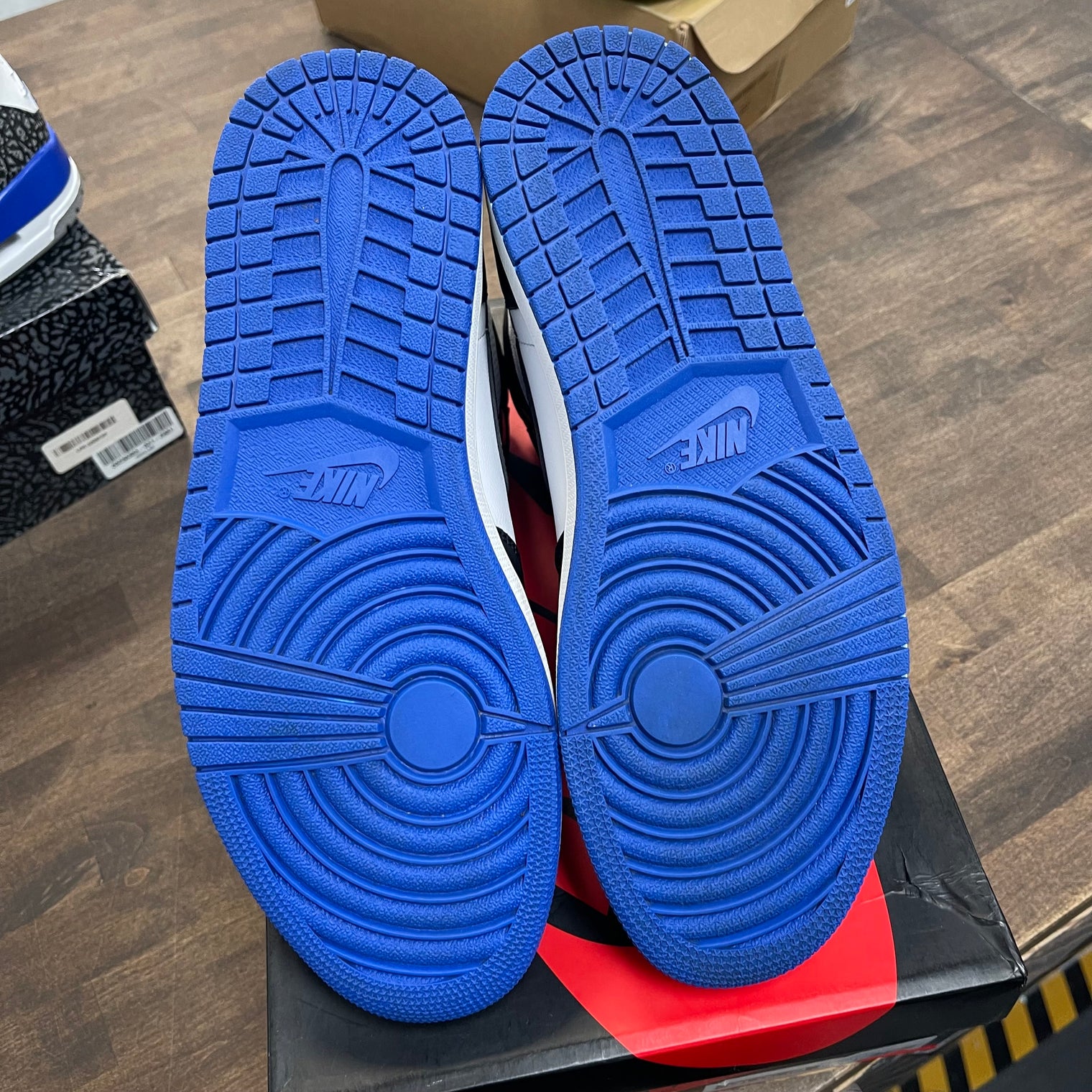 Royal Toe Jordan 1 High (USED)