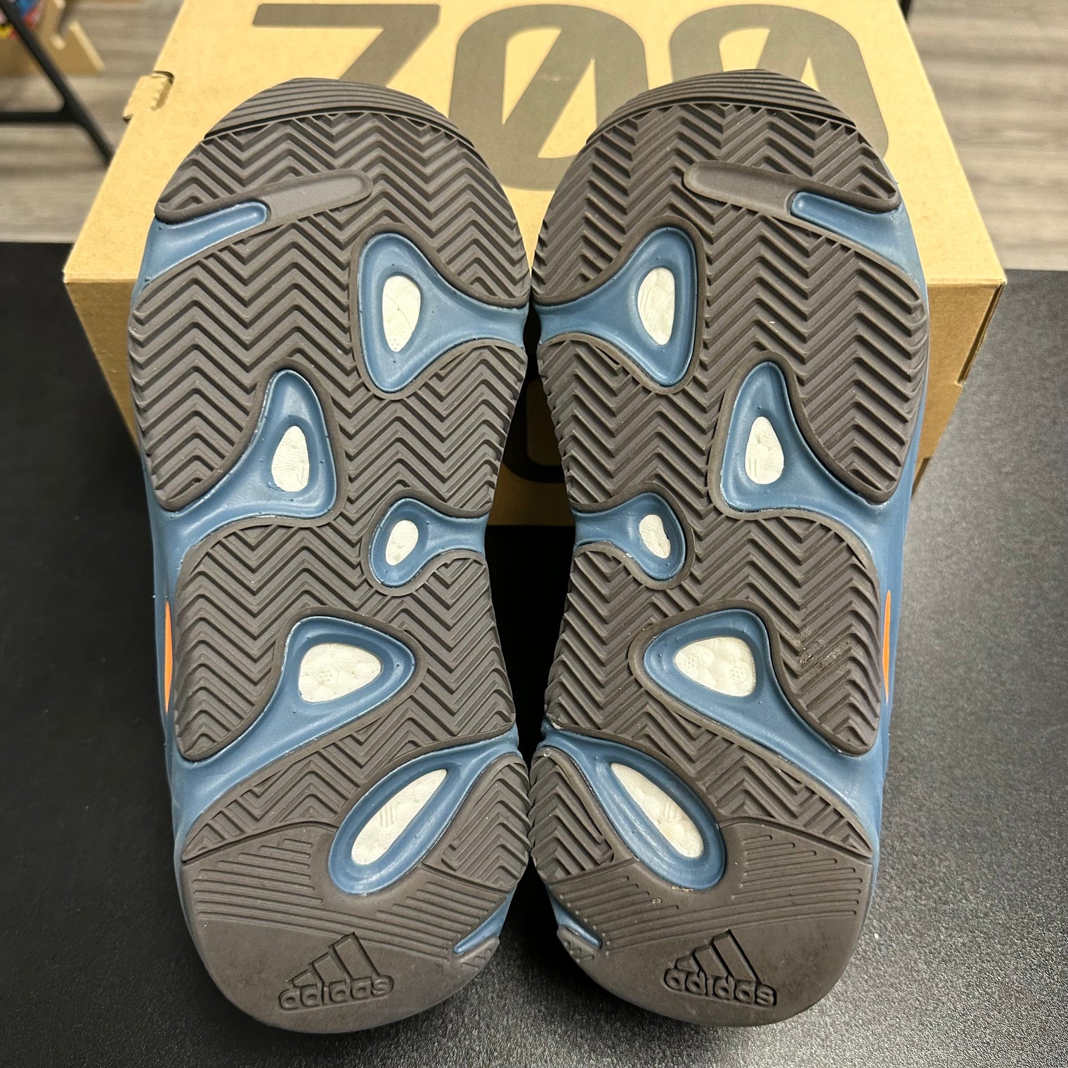 Faded Azure Yeezy 700 (USED)