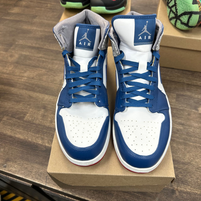 True Blue Jordan 1 Mid 2013 (USED,No Box)