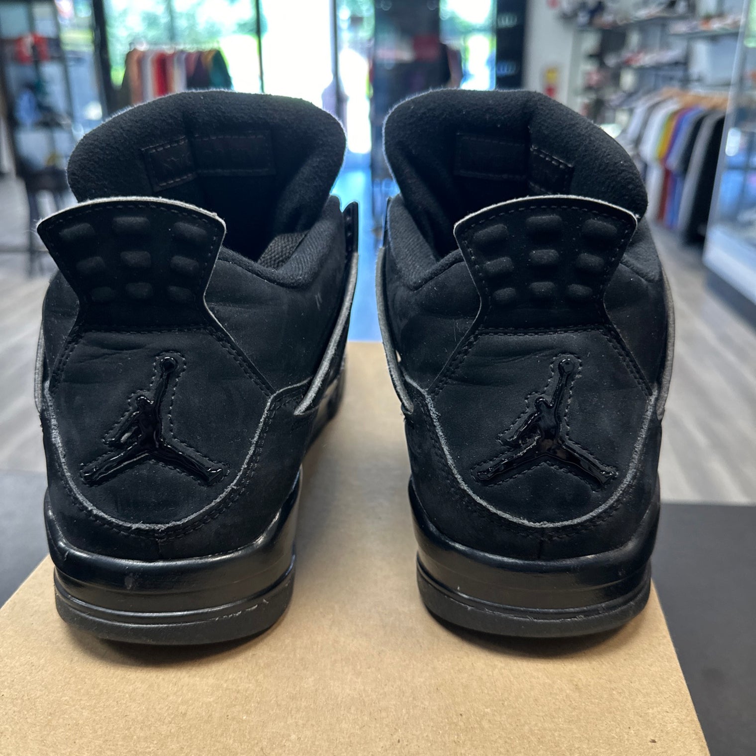 Black Cat Jordan 4 (USED;NO BOX)