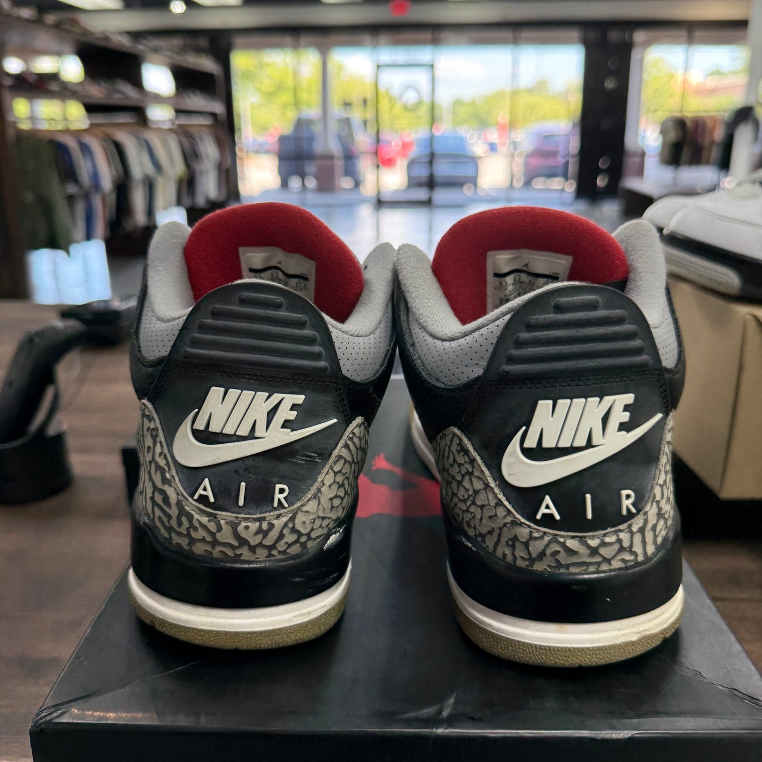 Black Cement Jordan 3 (2018) (USED)