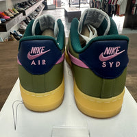 Nike ID Air Force 1 Gum Green Purple (USED)