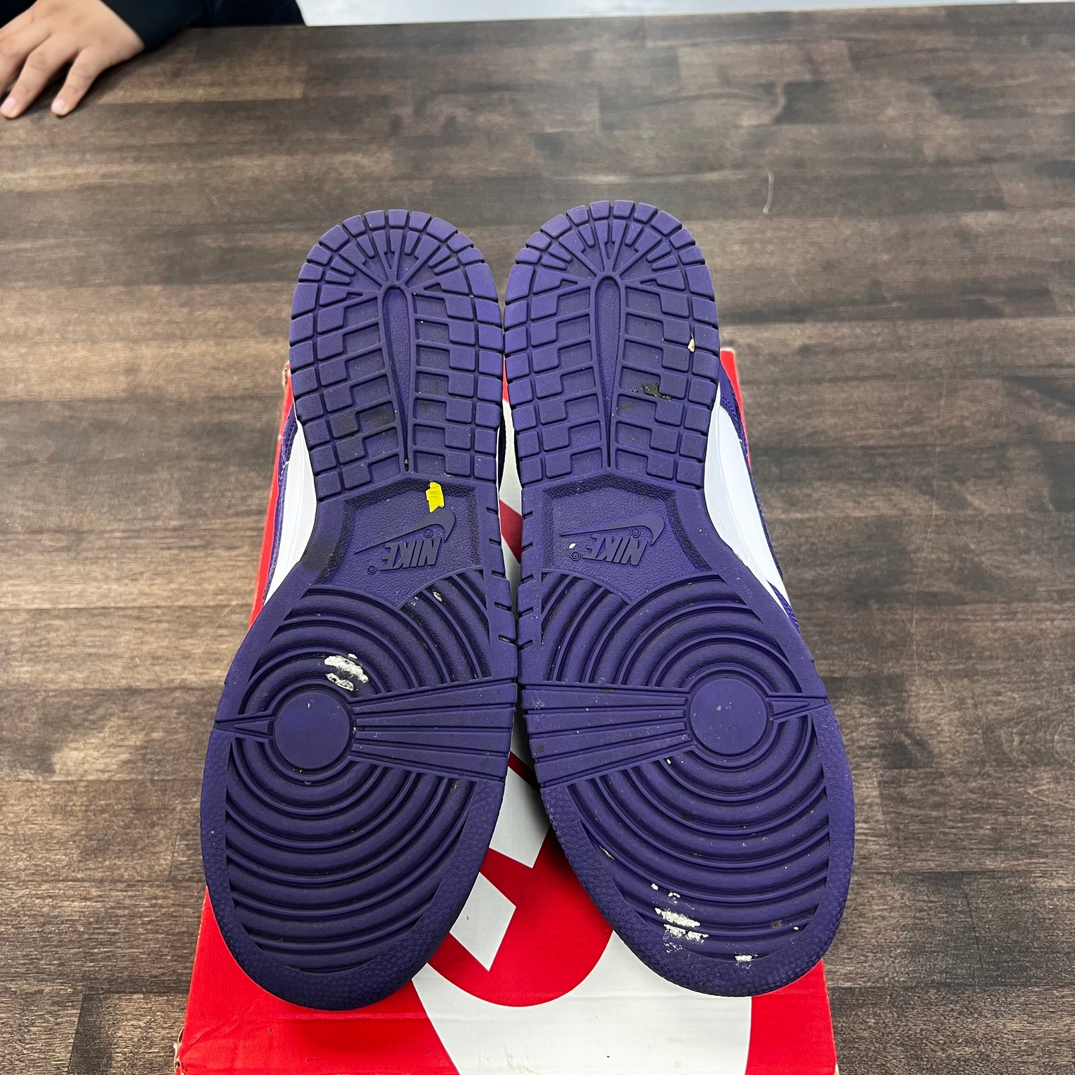 Court Purple Dunk Low (USED, No Box)