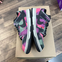 Black Tie Dye Nike Dunk Low (USED, No Box)