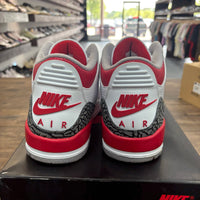 Fire Red Jordan 3 (USED)