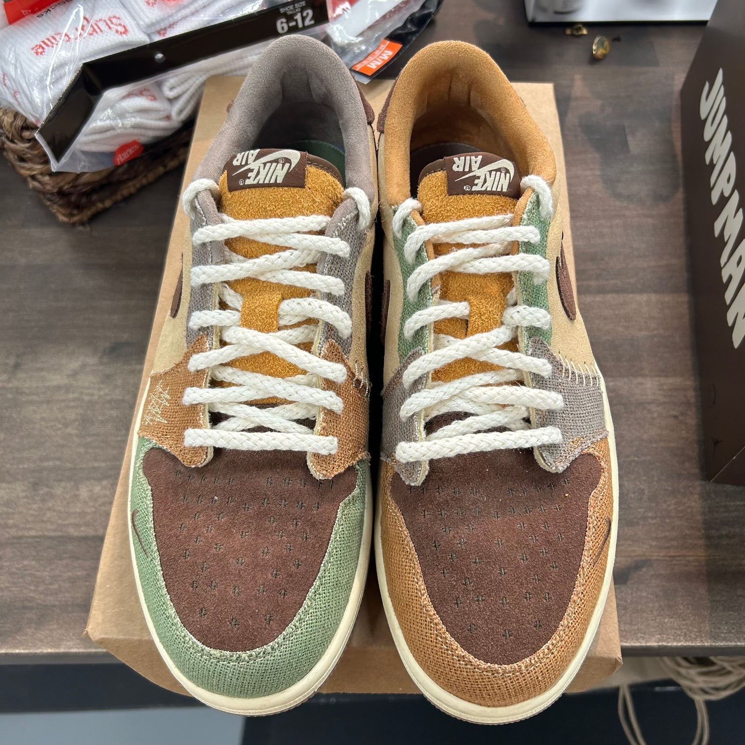 Zion Williamson Voodoo Jordan 1 Low OG (USED, No Box)
