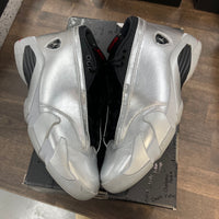 Metallic Silver Jordan 14 (W) (USED)