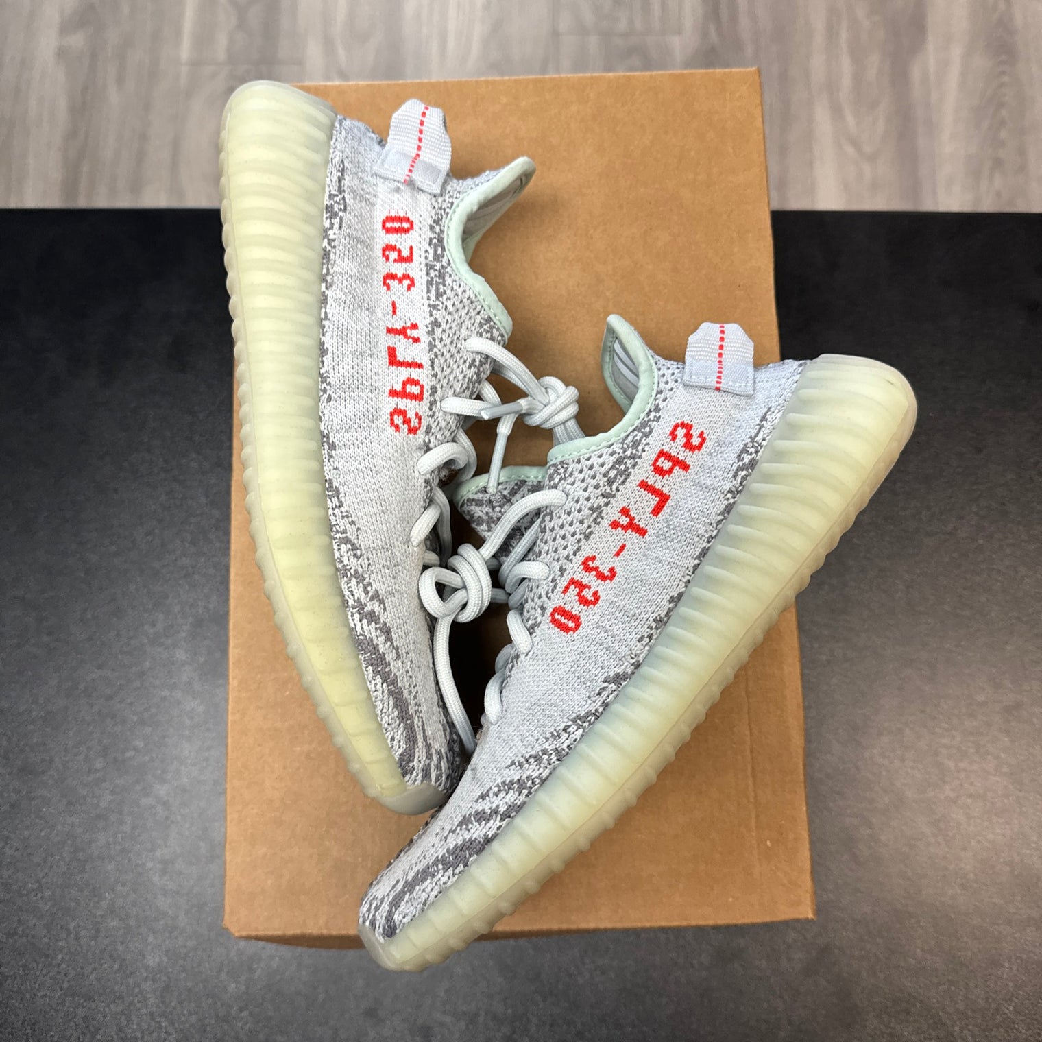 Blue Tint Yeezy 350 (USED, No Box)