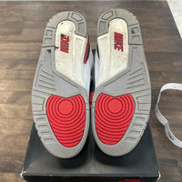 Fire Red Jordan 3 (USED)