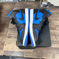 Black Royal Blue Jordan 1 Mid (USED)