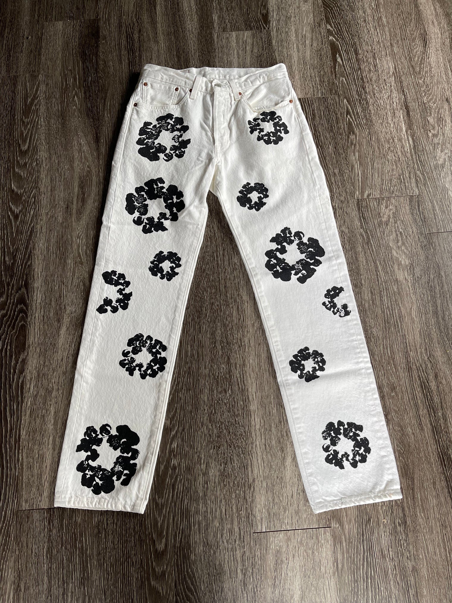 Denim Tears Jeans White (USED)