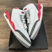 Fire Red Jordan 3 (USED)