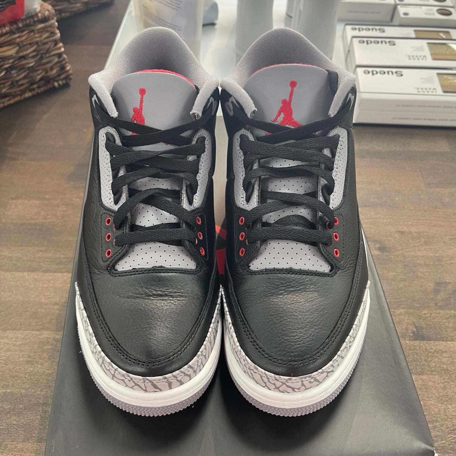 Black Cement Jordan 3 (2024) (USED)