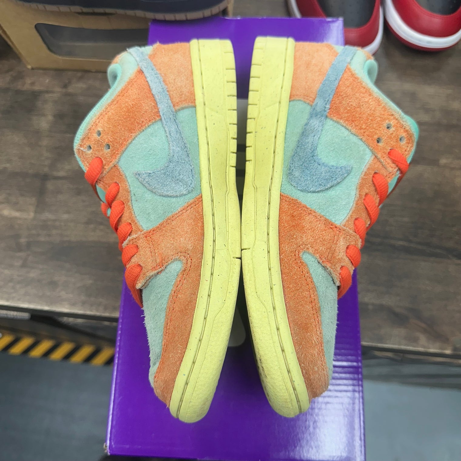 Orange Emerald SB Dunk Low (USED)