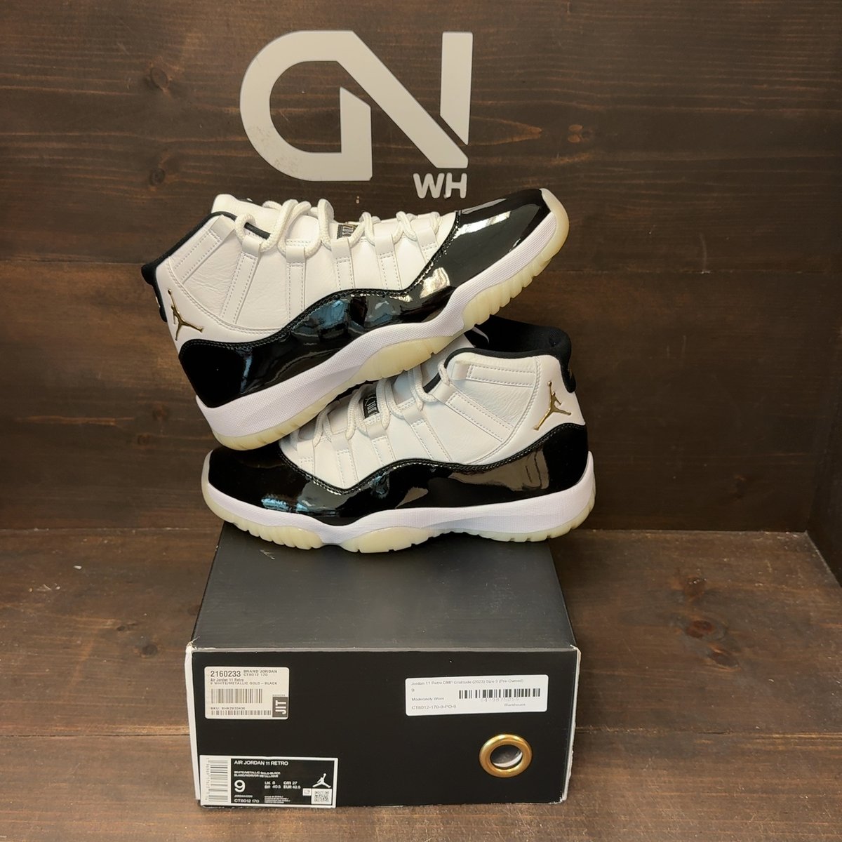Jordan 11 Retro DMP Gratitude (2023) Size 9 (Pre-Owned) - front