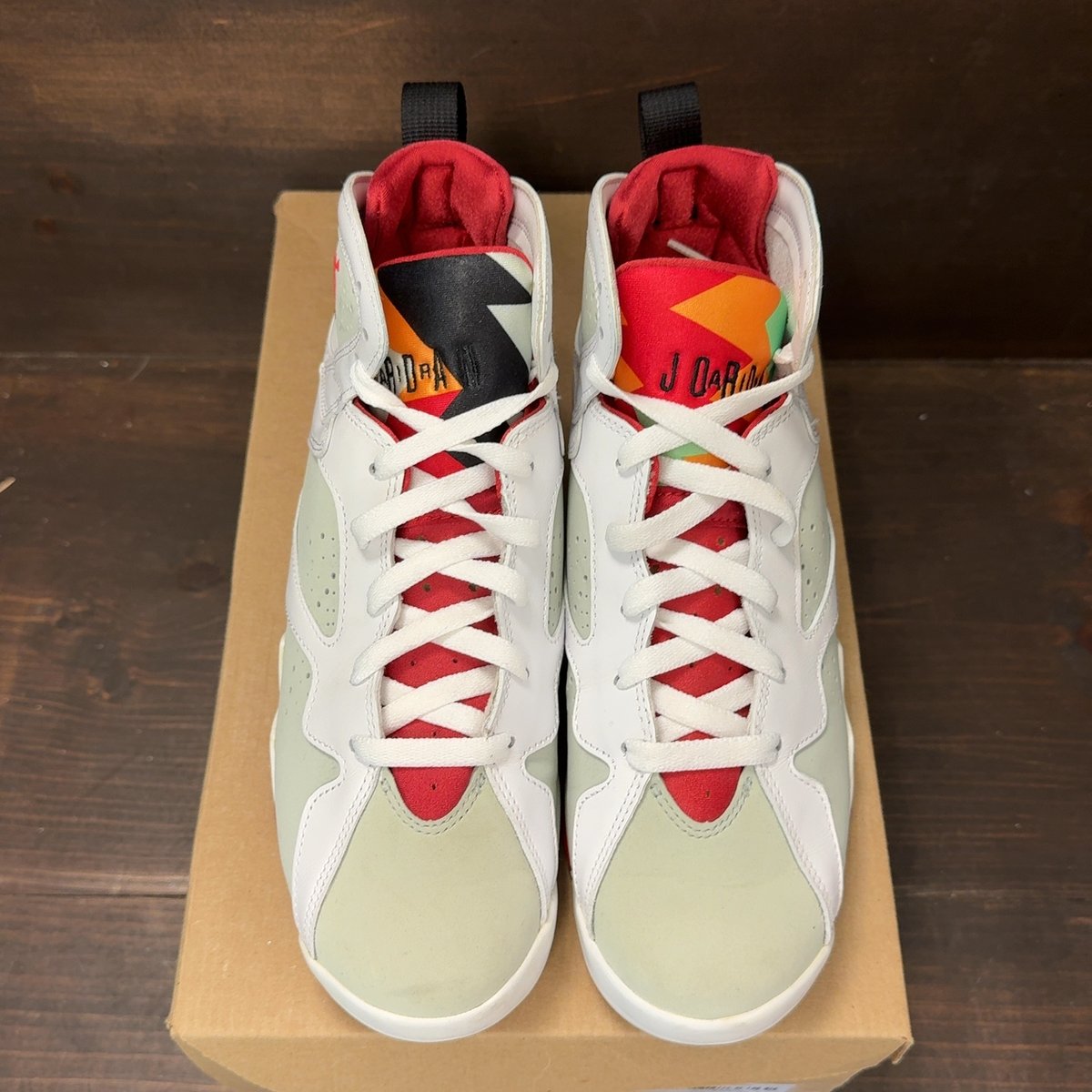 Jordan 7 Retro Hare (2015) (GS) Size 7Y (Pre-Owned) - tag