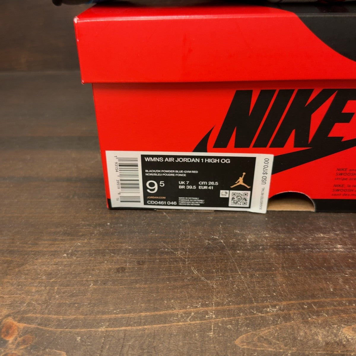 Jordan 1 Retro High NC to Chi (Women's) - Image 7