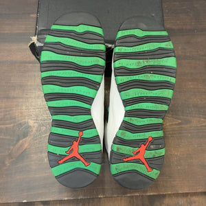 Jordan 10 Retro Verde (GS) Size 7Y (Pre-Owned) - Image 8