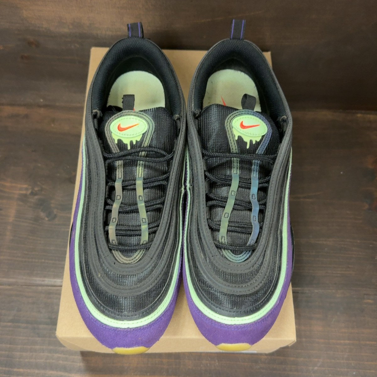 Nike Air Max 97 Slime Halloween (2020) Size 11 (Pre-Owned) - Image 3