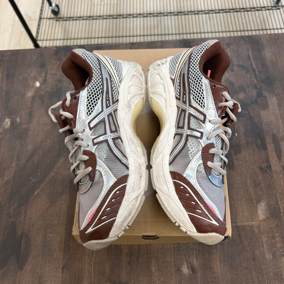 ASICS GT-2160 Above the Clouds Chocolate Brown Size 8.5 (Pre-Owned) - Image 3