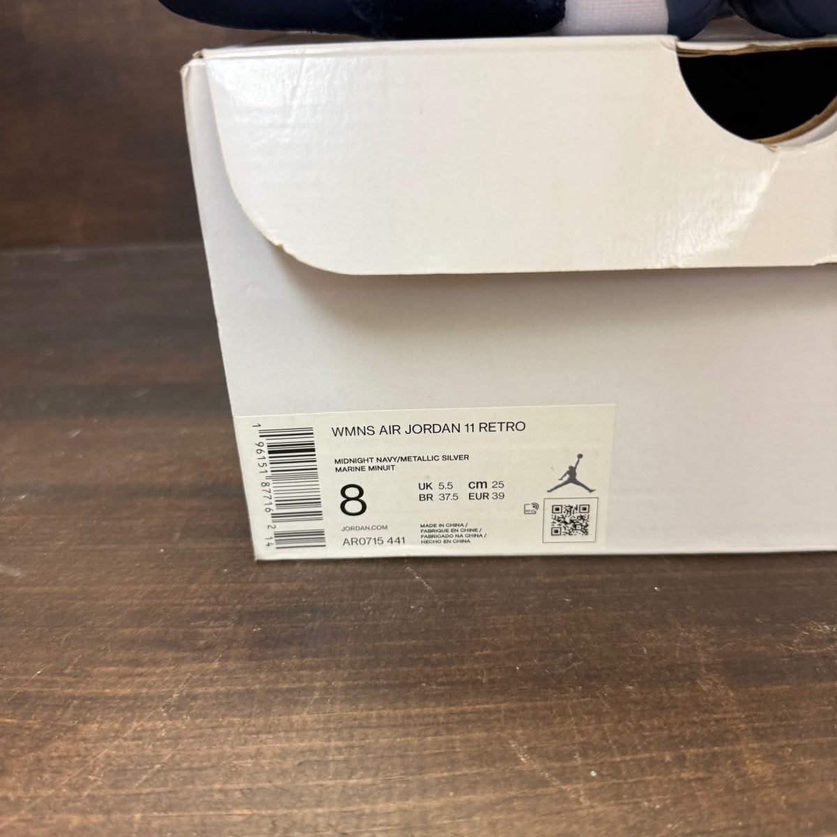 Jordan 11 Retro Midnight Navy (Women's) - Image 6