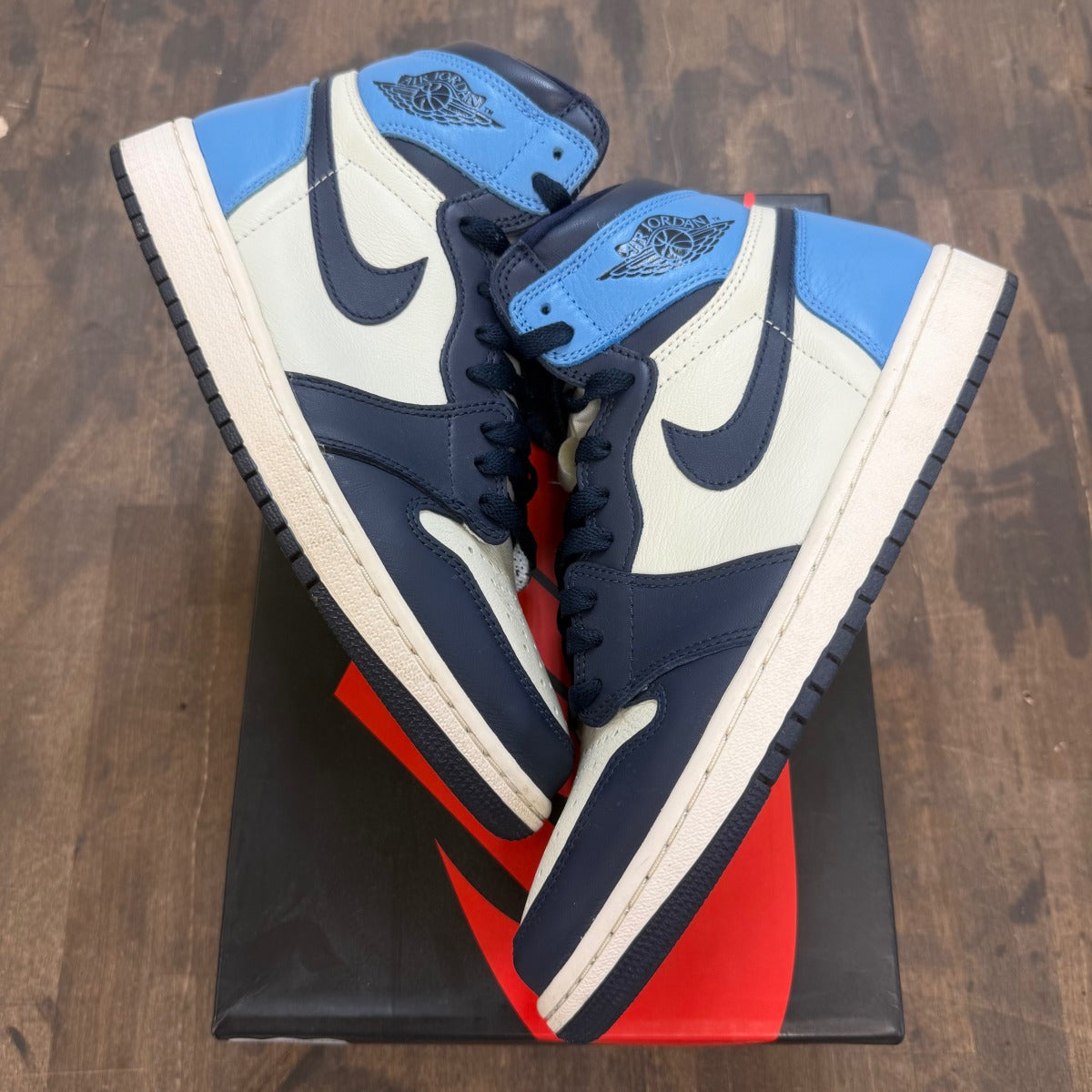 Jordan 1 Retro High Obsidian - Image 1