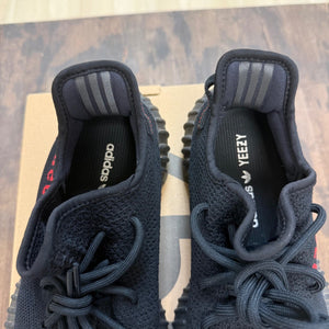 adidas Yeezy Boost 350 V2 Black Red Size 9 (Pre-Owned) - Image 3