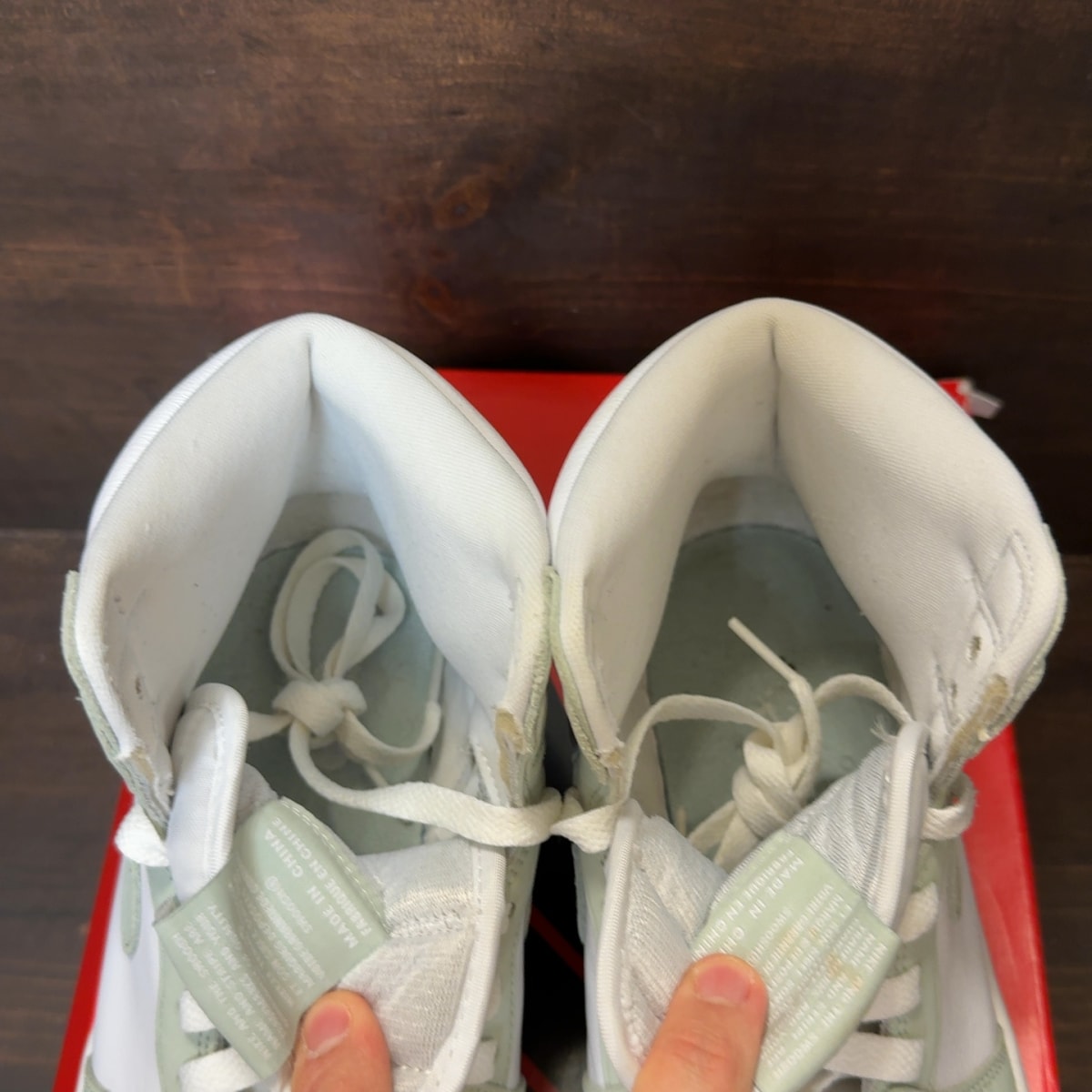 Jordan 1 Retro High OG Seafoam (Women's) Size 11W (Pre-Owned)