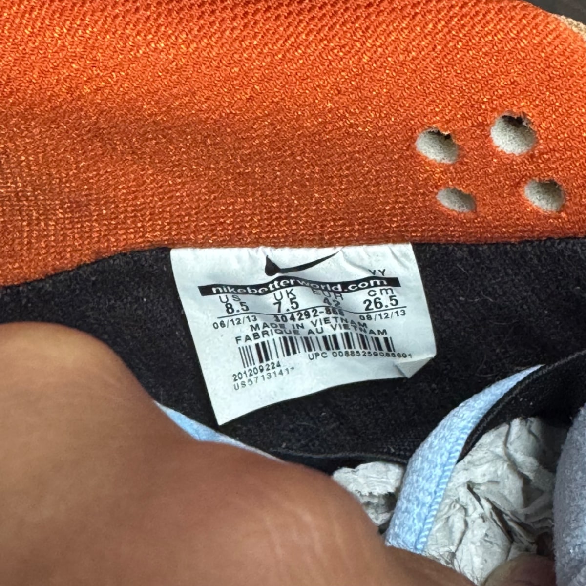 Nike SB Dunk Low Gamma Orange Size 8 (Pre-Owned) - aux