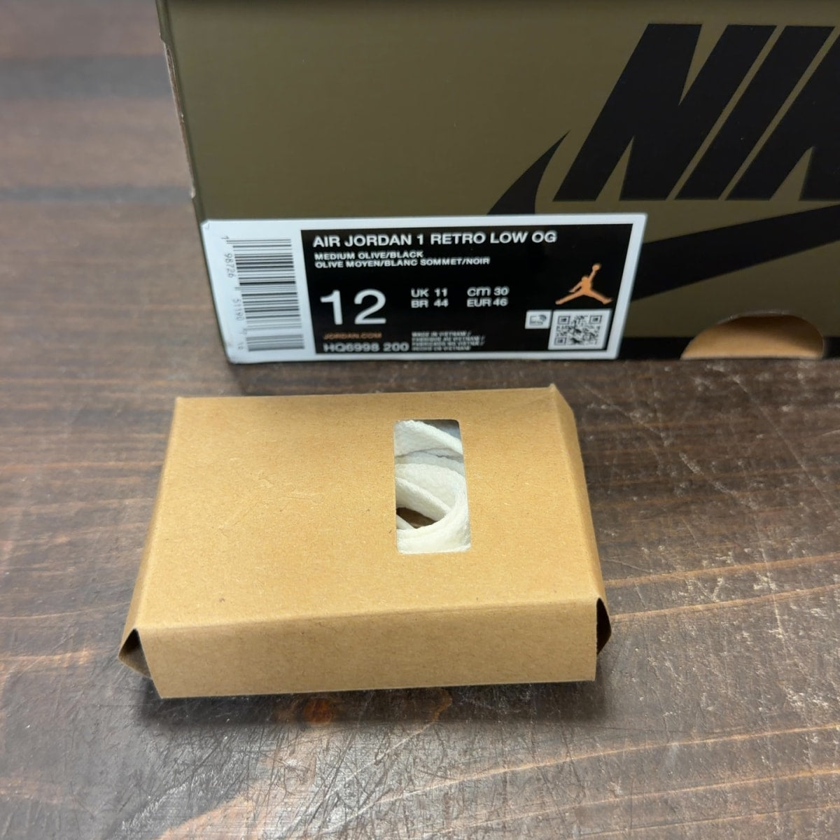 Jordan 1 Retro Low OG Medium Olive - Image 8