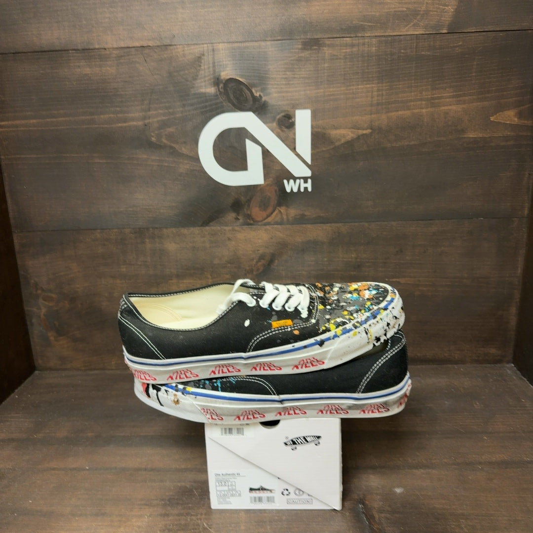 Vans Authentic Reissue 44 Gallery Dept. Art That Kills Black Size 13 (Pre-Owned)