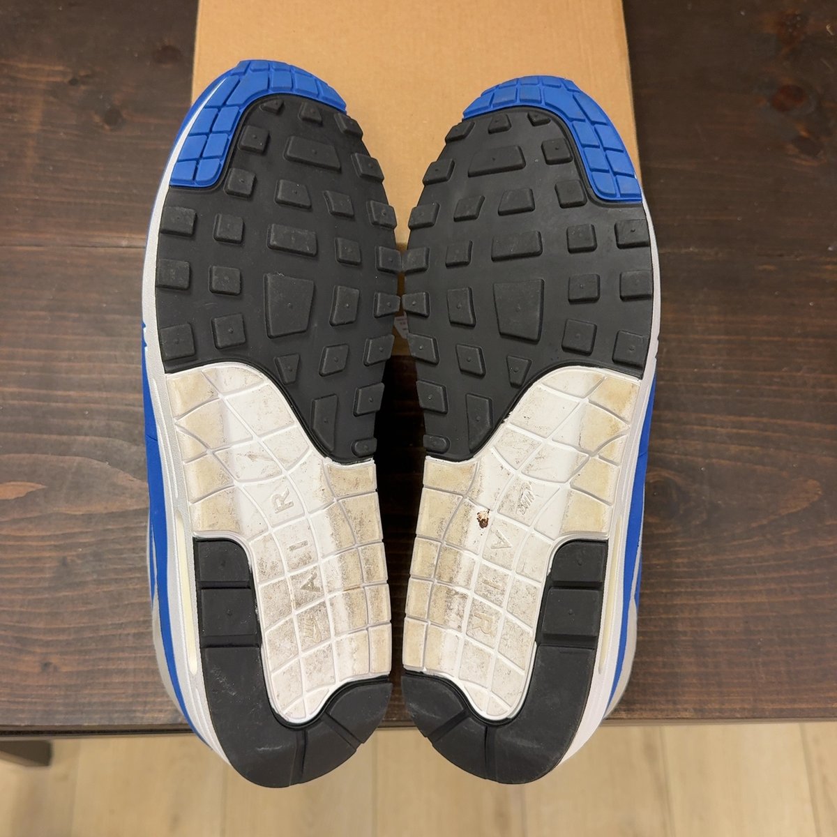 Nike Air Max 1 Anniversary Royal (2017 Restock) Size 12.5 (Pre-Owned) - aux