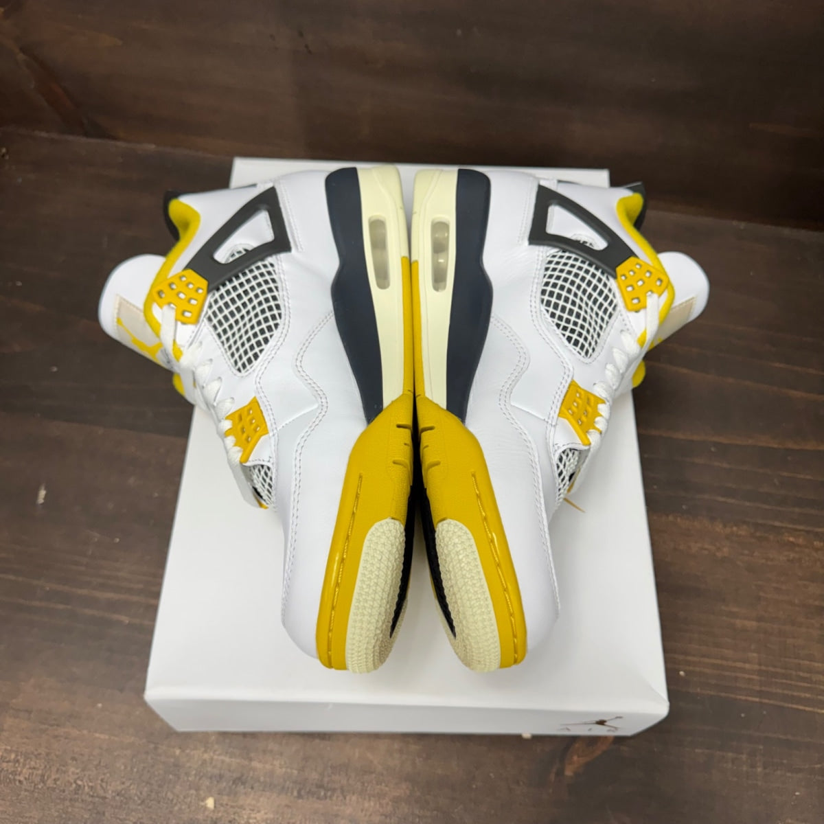 Jordan 4 Retro Vivid Sulfur (Women's) - Image 4