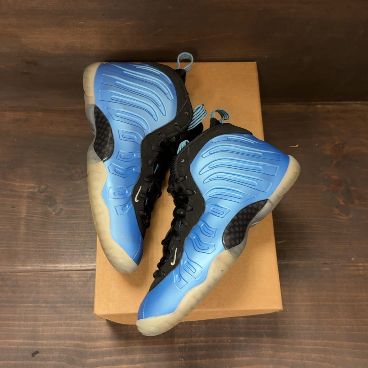 Nike Air Foamposite One University Blue (GS) Size 7Y (Pre-Owned) - back