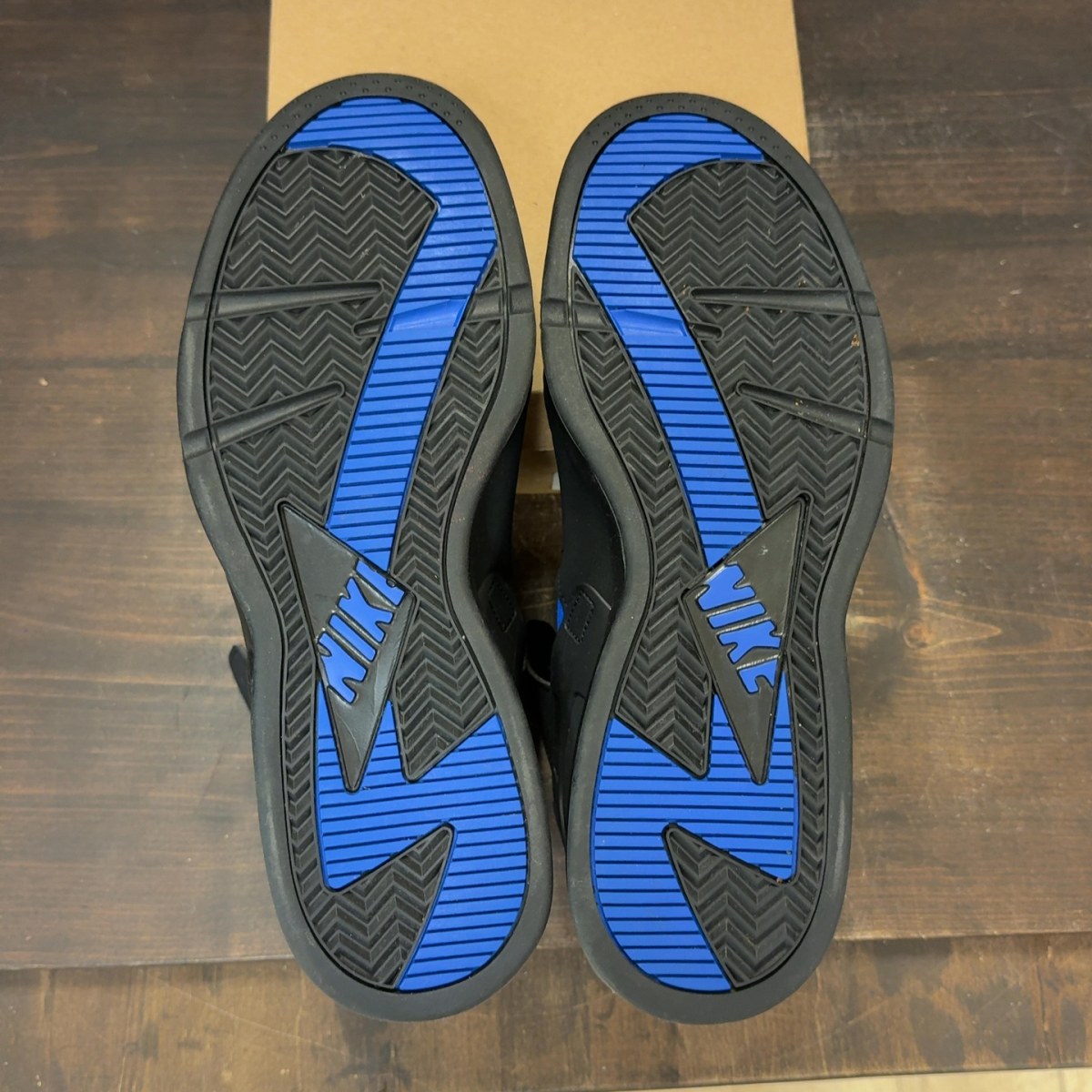 Nike Air Flight Huarache Black Lyon Blue (2024) Size 14 (Pre-Owned) - Image 8