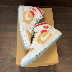 Jordan 1 Mid SE Sesame (Women's) Size 8.5W (Pre-Owned) - Image 2