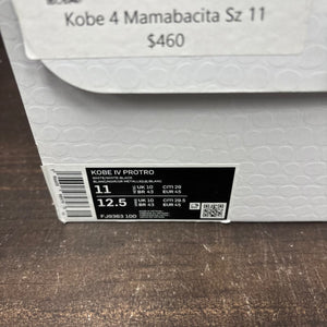 Nike Kobe 4 Protro Mambacita Gigi Size 11 (Pre-Owned) - Image 7