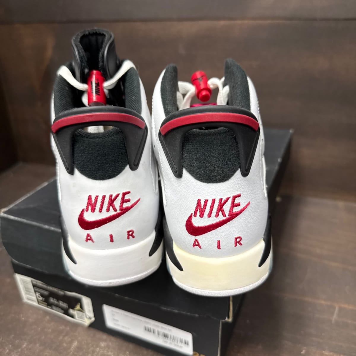 Jordan 6 Retro Carmine (2021) (GS) Size 5Y - sole