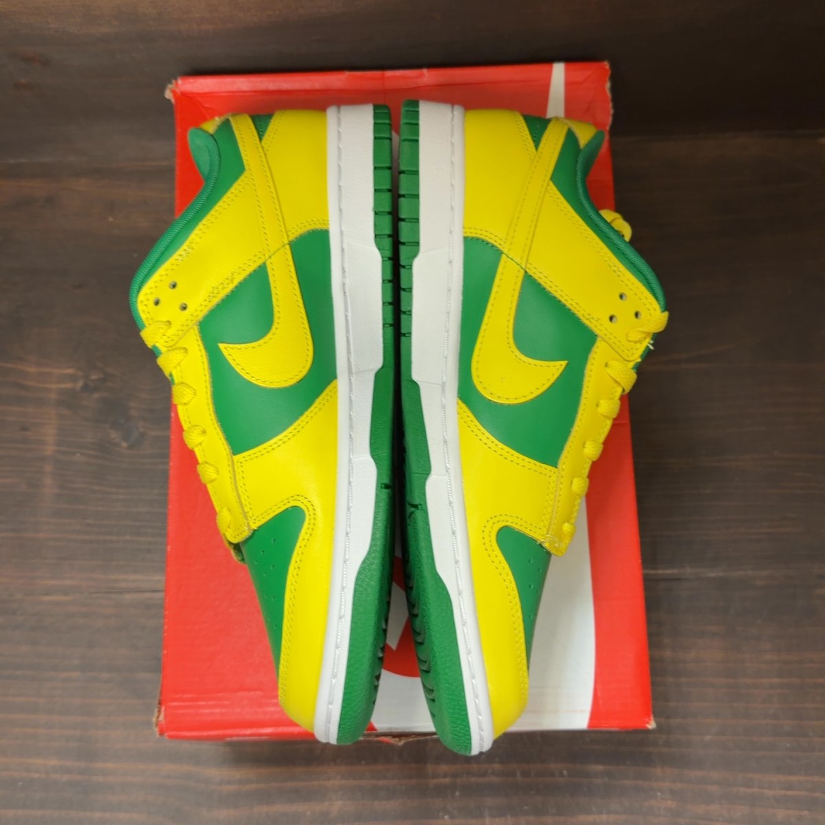 Nike Dunk Low Retro Reverse Brazil Size 10 - Image 4