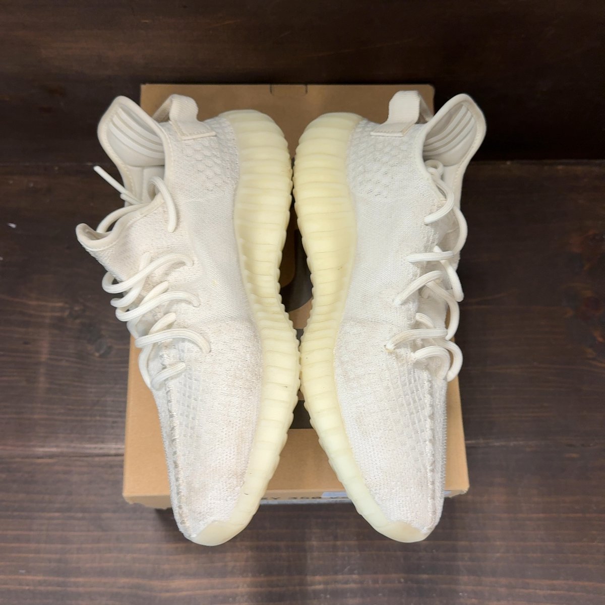 adidas Yeezy Boost 350 V2 Bone Size 8.5 (Pre-Owned) - aux